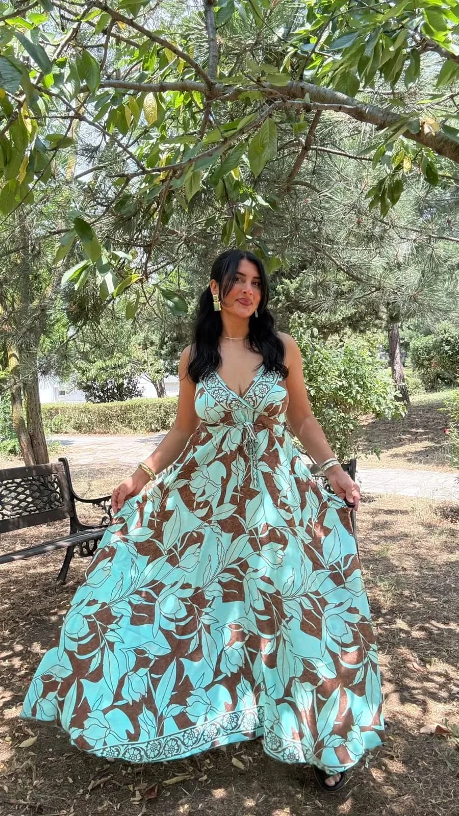 Diana Elbise Mavi - 1