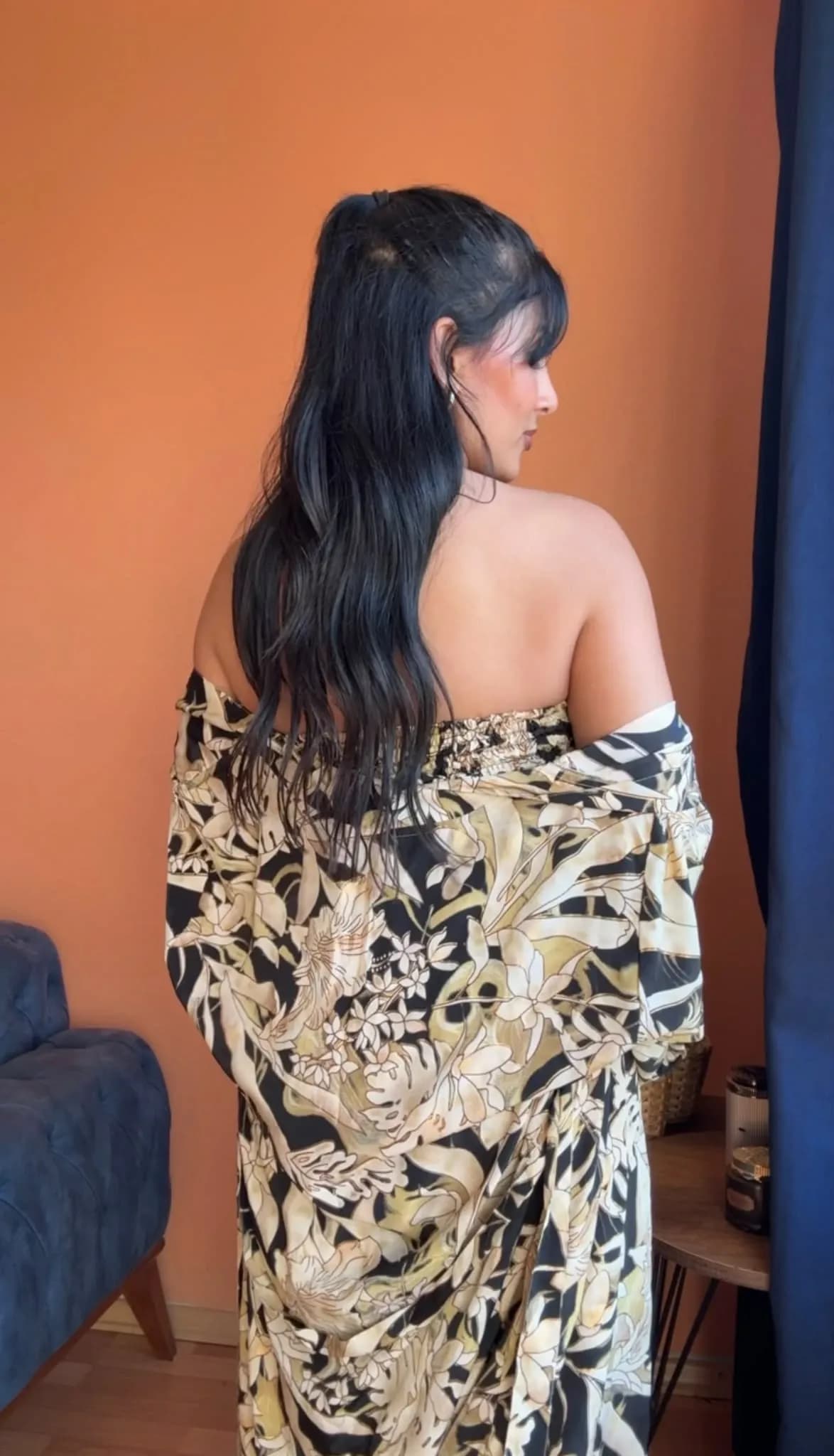 Kimono Takım Siyah Beyaz - 2