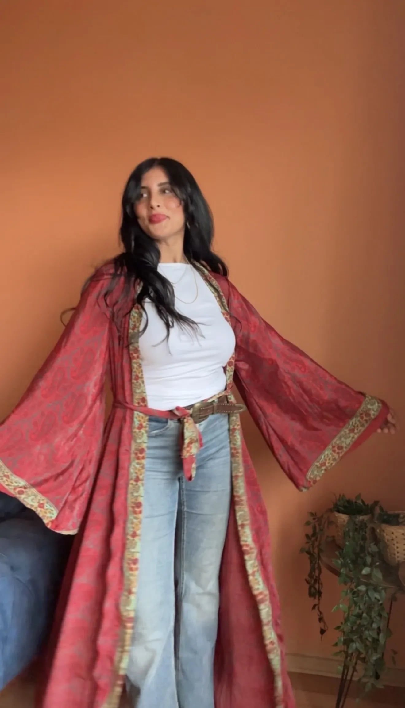 Kimono Kırmızı