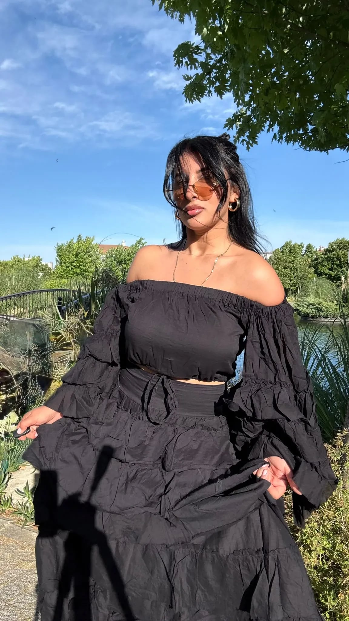 Peri Kanadı Takım Siyah Zeytin