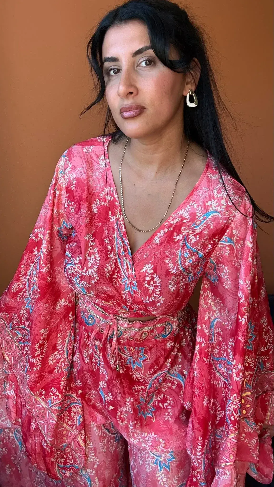 Kırmızı Bohem Uzun Takım - 3